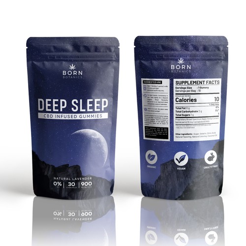 Pouch Packaging "Deep Sleep"