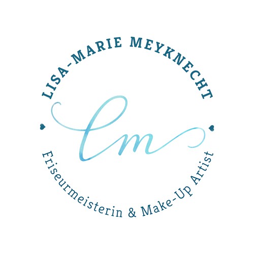 Logo Konzept für eine Friseurmeisterin & Make-Up Artist