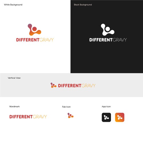 Different Gravy Logo Design | Concept 2