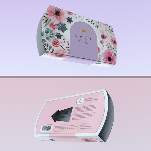 Concept for eyelashes packaging