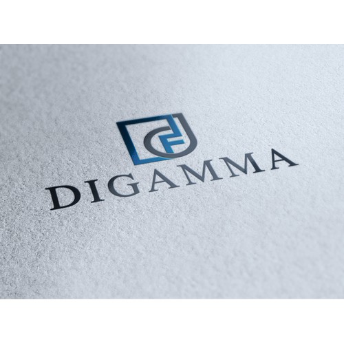 Create a modern and unique logo for Digamma - real estate development