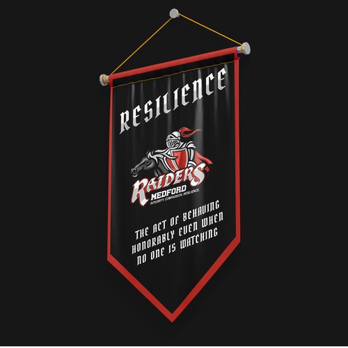 RAIDERS BANNER