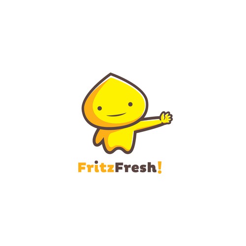 FritzFresh! Logo Mascot Design