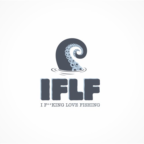 IFUCKINGLOVEFISHING needs help to create a dark alien's-esque logo from the deep