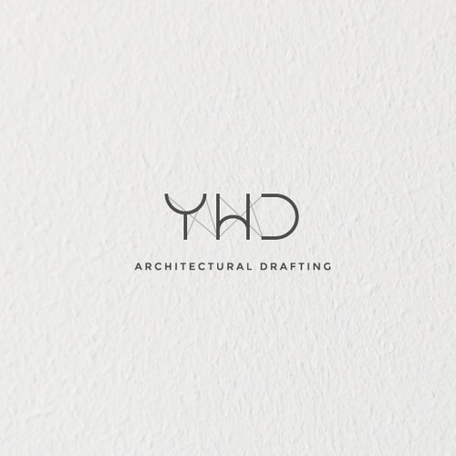 Minimalist architect logo
