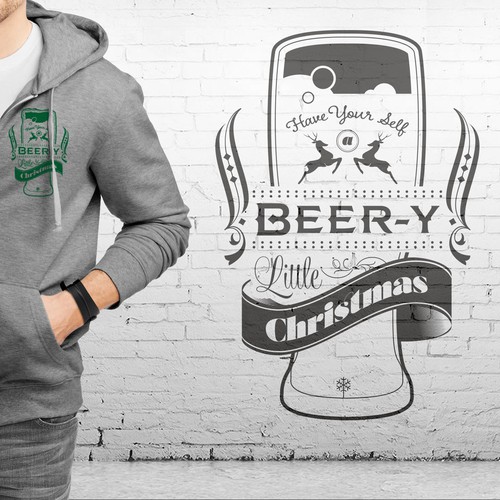 Christmas Beer Hoodie - Guaranteed!