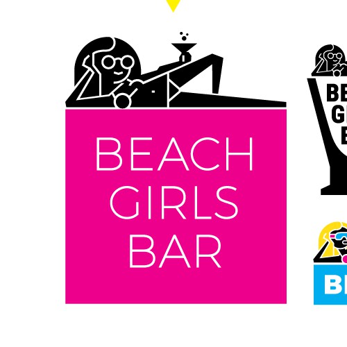 Logo for Beach Girls Bar