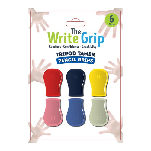 The Write Grip Tripod Tamer Pencil Grips Packaging