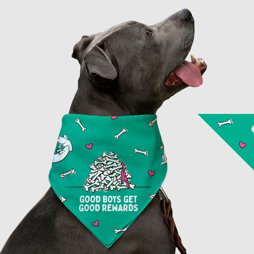 Funny bandana for dogs