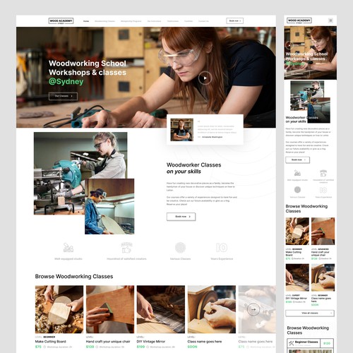 Woodworking Website