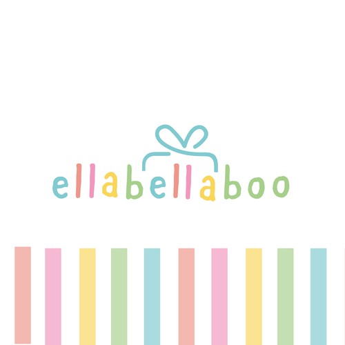 Ellabellaboo婴儿礼物的标志”title=