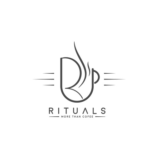 Rituals logo design for a Bar & Restaurant (Coffee House)