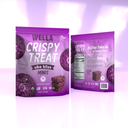 WLLA Mini crispy treat bars