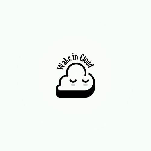 Wake in Cloud - a cute logo