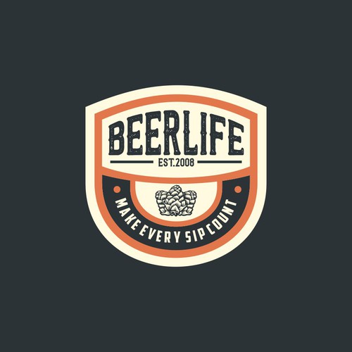 beerlife logo for sticker