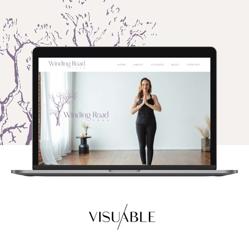 Beautiful Website Design for Yoga Studio