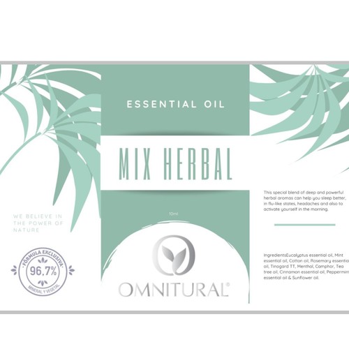 Concept for essential oil