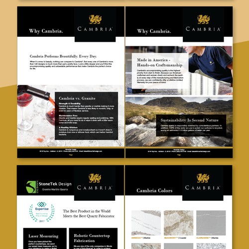 Presentation company brochure