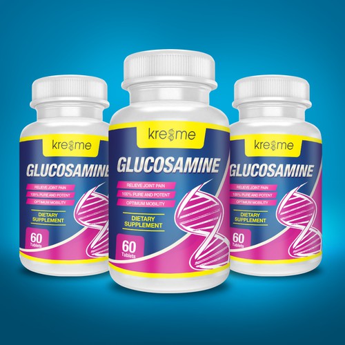 Glucosamine Supplement Label