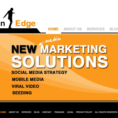 Aaron Edge Website Design