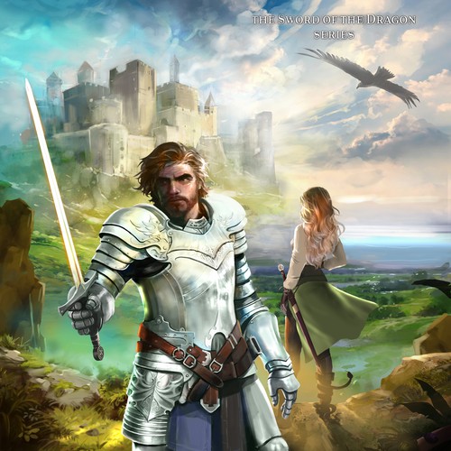 Epic Fantasy book cover illustration