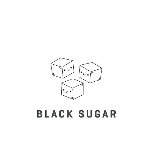 logo design for black sugar