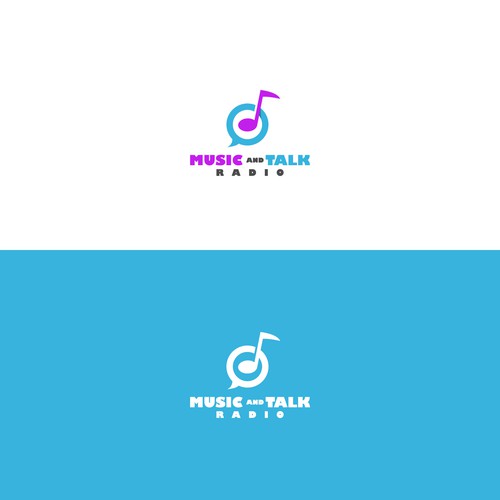 Logo for radio station