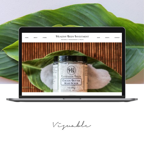 E-comerce Skin Products 
