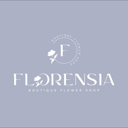 FLOWER SHOP LOGO DESIGN
