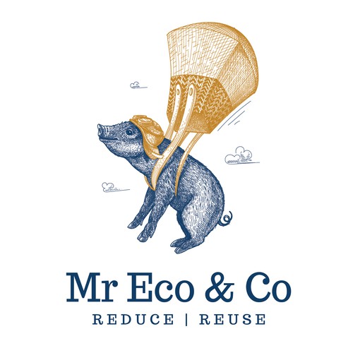 Mr Eco & Co logo design
