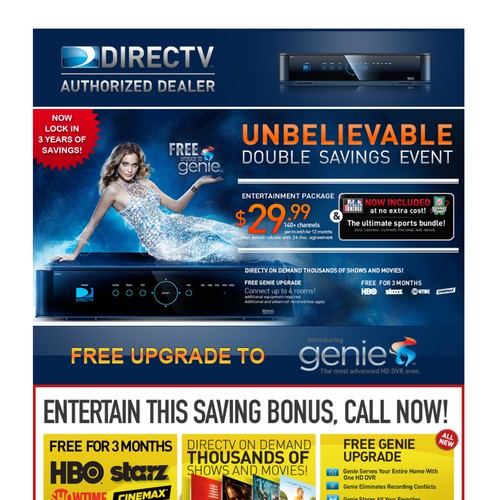 New email wanted for DIRECTV