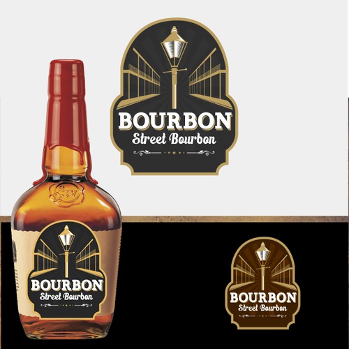 'Bourbon Street' from New Orleans needs a logo! 