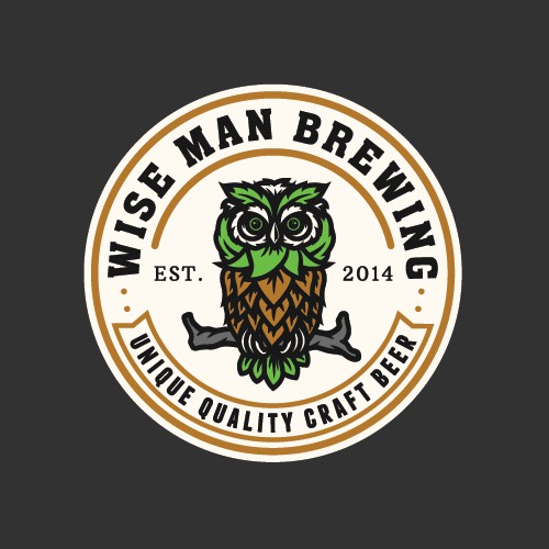 Create original Logo for Wise Man Brewing.