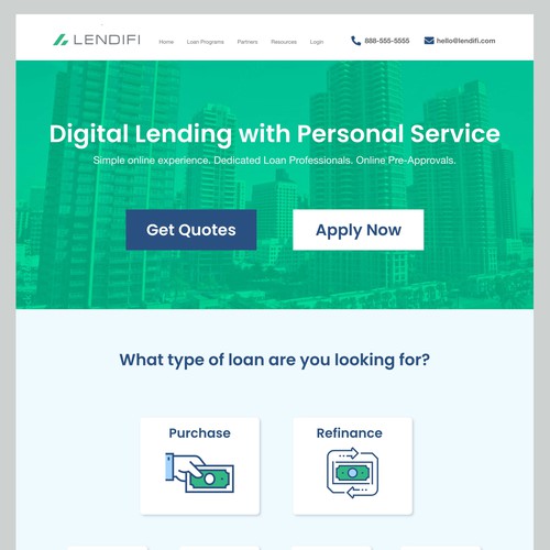 Lendifi Website