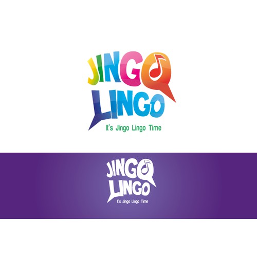 Create a logo for a kids class - Jingo Lingo