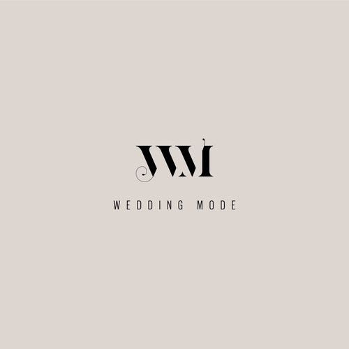 wedding planner monogram logo