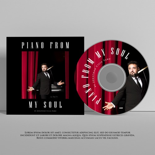 CD Album Cover for Jonathan Cilia Faro