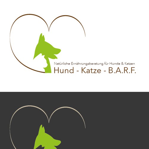 Logokonzept für Hunde-/Katzen-Barf Ernährungsberatung