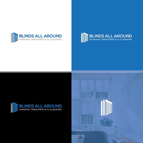 Blinds All Around Logo Concept