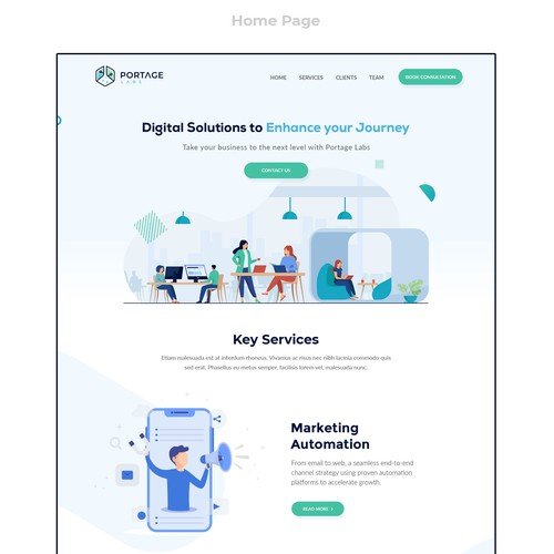 Digital Service Consultancy Website