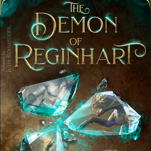 The Demon of Reginhart - Paranormal Fantasy Romance Book Cover Design