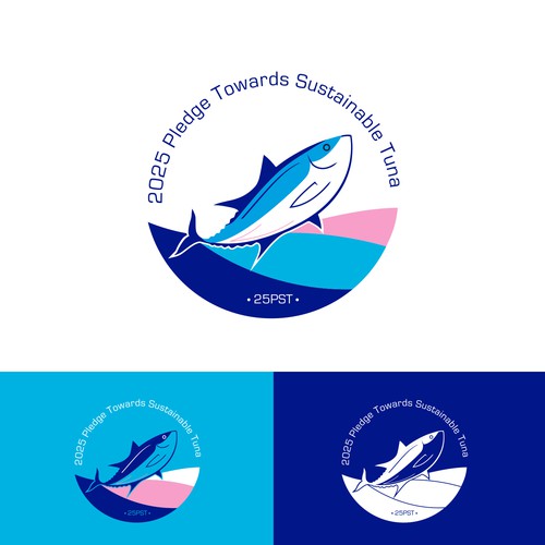 Minimalist, clean logo for Tuna Sustainability