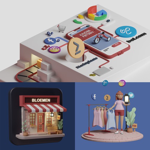 Animations for TheShopbuilders.com