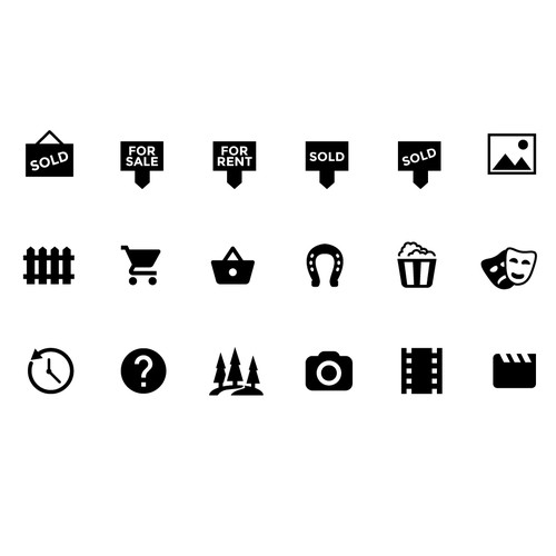 SVG Icons needed for custom Icon Font!