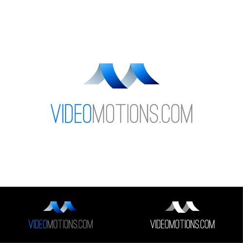 Videomotions.com - Logo design for tube/multimedia streaming site/blog. with a new logo