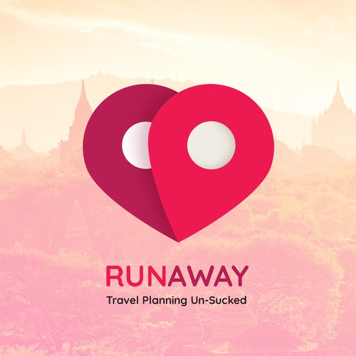 Concept for RunAway - A travel planning app