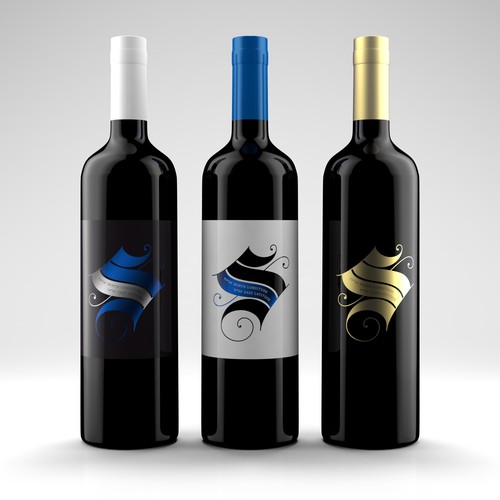 Design High End Wine Label