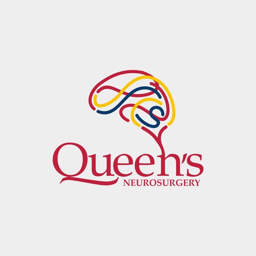 Abstract Logo for Neurosurgery Department of Queen's University