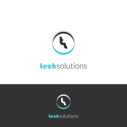 Tech Solutions - a minimalistic, modern design
