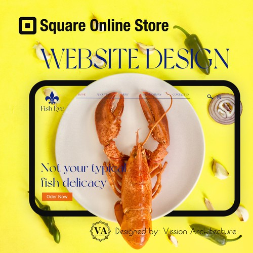 SQUARE ONLINE STORE | Design for Fish Eye